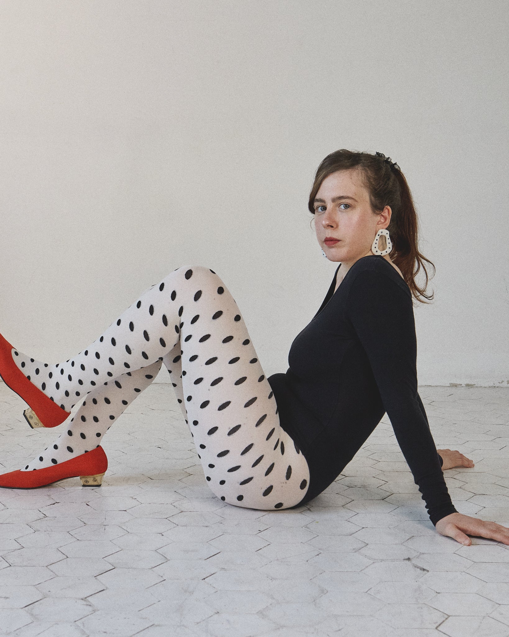 Polka Earrings