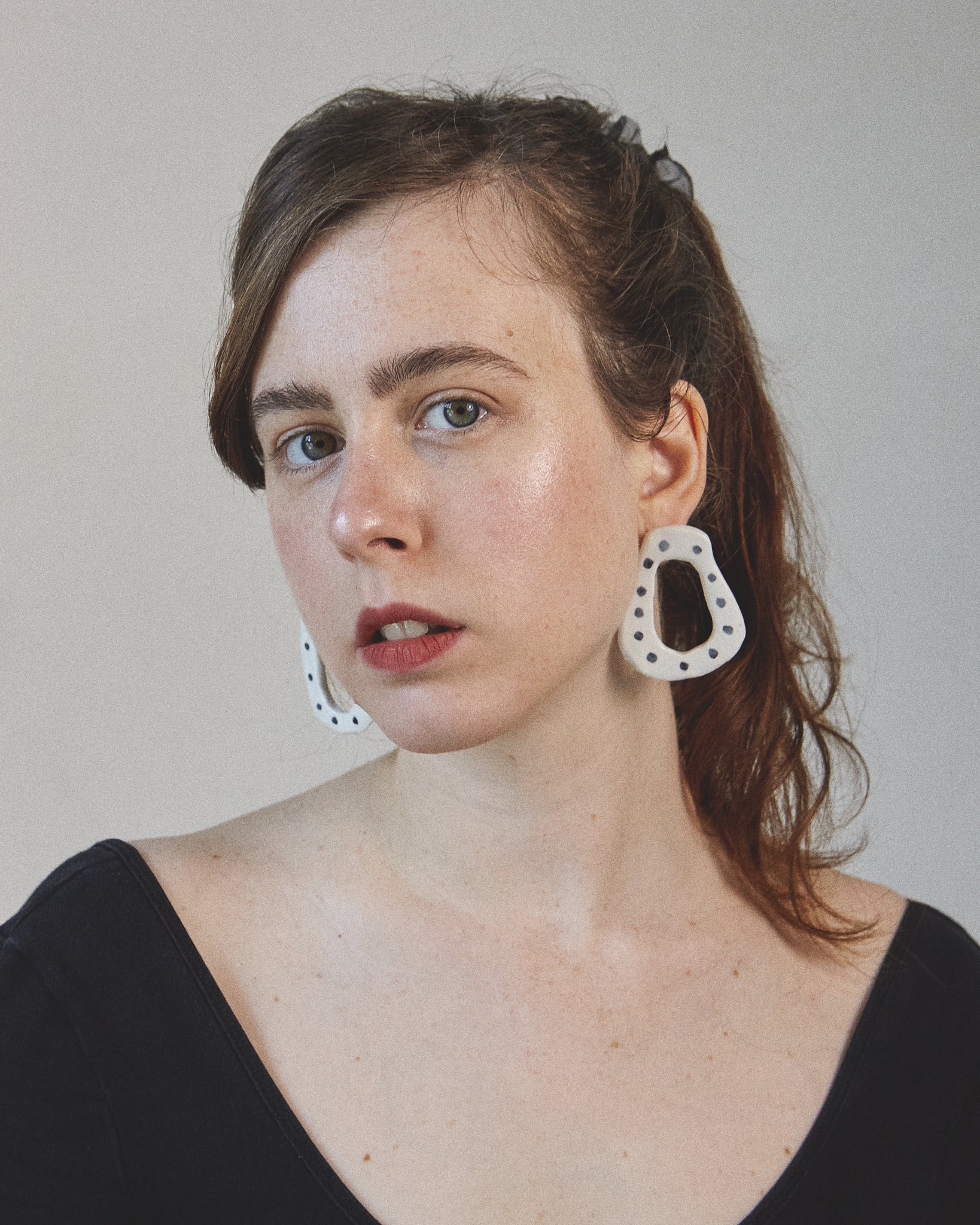 Polka Earrings