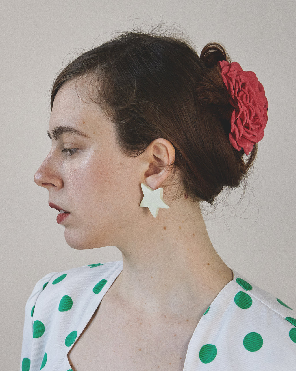 Stella Earrings Light green